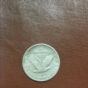 1928 standing liberty quarter dollar coin